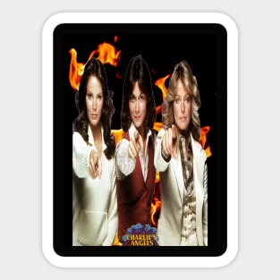 charlies angels Sticker